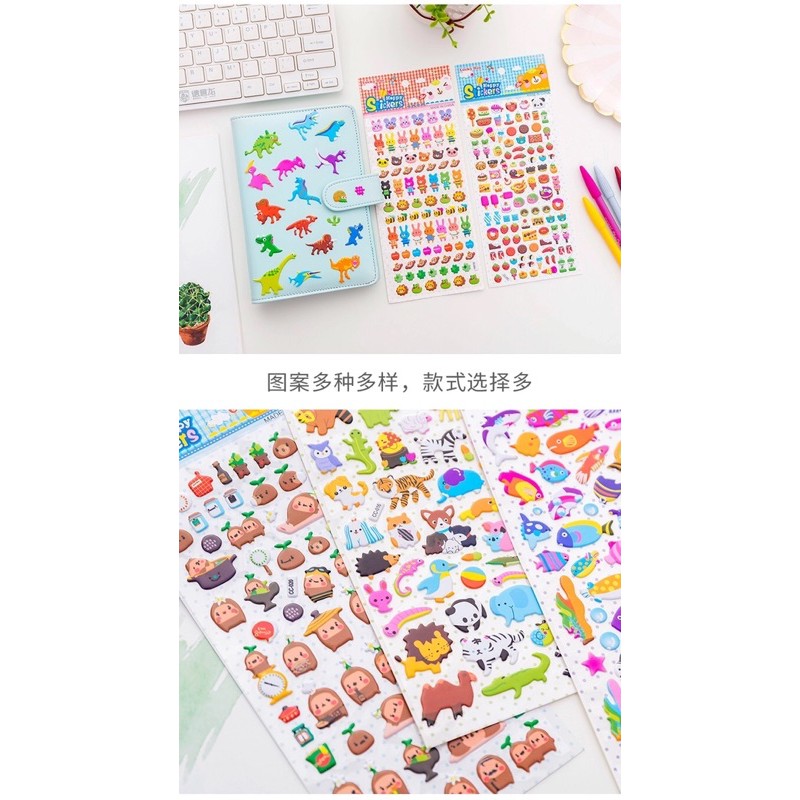 🪅Sticker dán nổi part2 nhiều mẫu mới