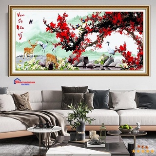 Tranh đính đá vạn sự như ý VS328 (1m20 x 60cm)
