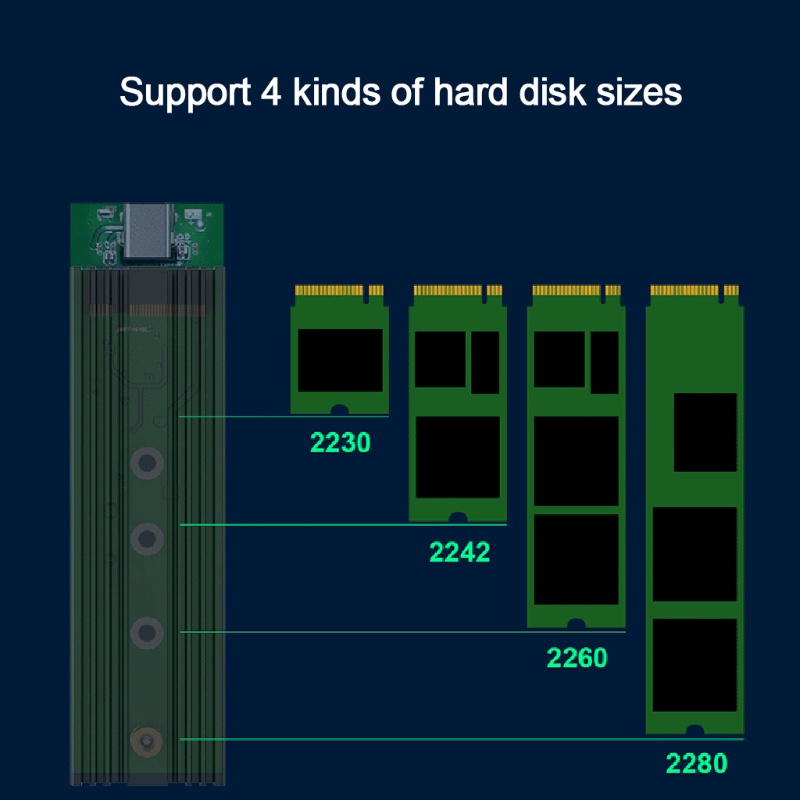 Quạt tản nhiệt ổ cứng M.2 SSD 2230 bằng nhôm | BigBuy360 - bigbuy360.vn