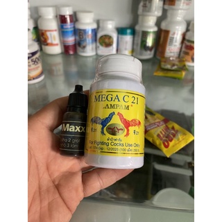 Combo 1 lọ topmax 10ml và 1 hũ megac21 100viên