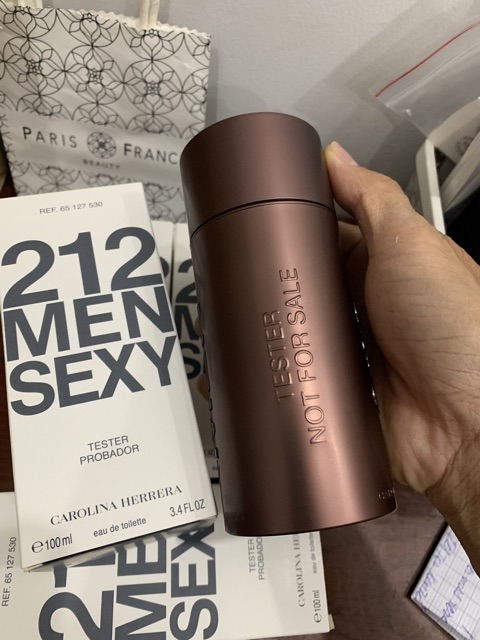 [Mã COSSALE27 giảm 80K đơn 1000K] Nước hoa tester 212 men sexy 100ml (như hình) | BigBuy360 - bigbuy360.vn