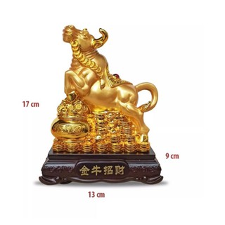 Tượng trâu vàng phát tài