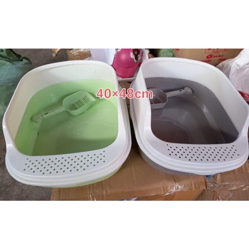 Khay đựng cát vệ sinh cho mèo 40*48
