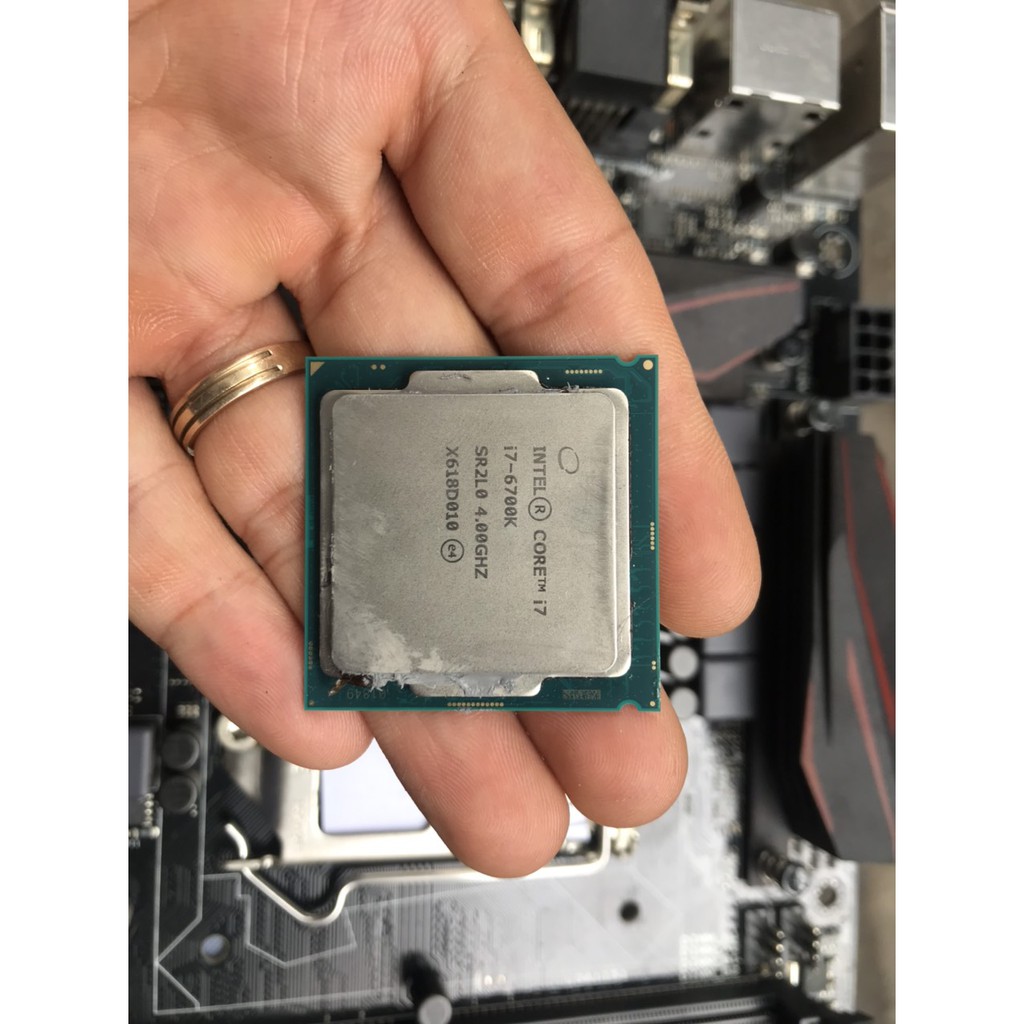 CPU Intel Core i7 6700K socket 1151 cho máy tính pc Skylake SR2L0,e5300 - tặng keo tản nhiệt