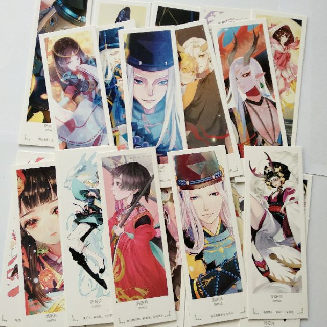 Bookmark Onmyoji hộp 36 tấm