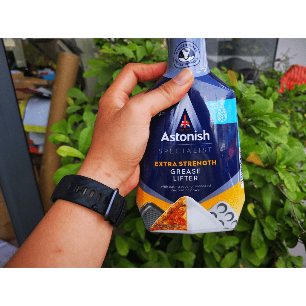 Bình Xịt Tẩy Dầu Mỡ Cháy Khét Đa Năng ASTONISH C6750 750ml