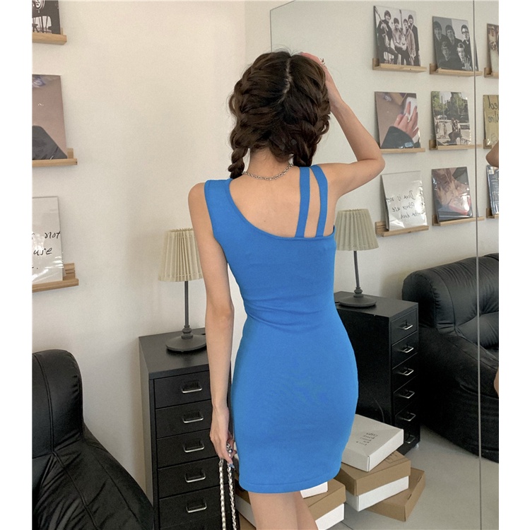 Đầm Thiết Kế Mới Thời Trang Mùa Hè Theo Phong Cách Hàn Quốc Cho Nữ