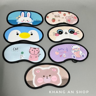 Bịt mắt ngủ hoạ tiết dễ thương (ngẫu nhiên)