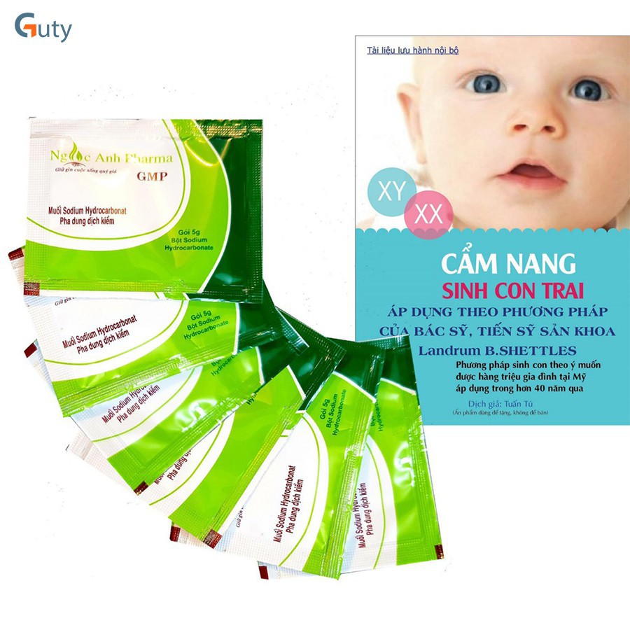 Muối tạo môi trường kiềm Ngọc Ánh ( 1 gói ) - Tăng tỉ lệ sinh con trai - Gutyhome