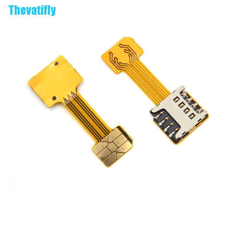 Đầu chuyển đổi thẻ sim Micro Nano kép mở rộng cho Android