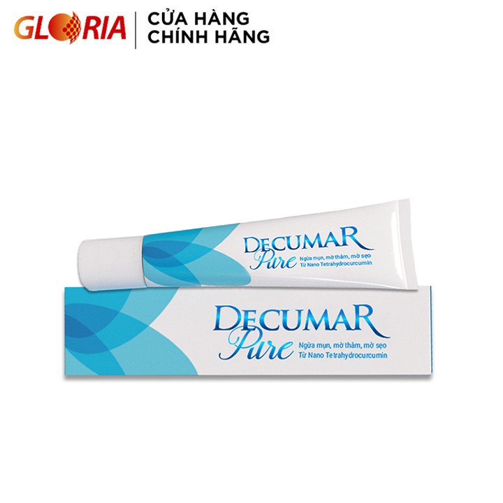 Gel ngừa mụn viêm và thâm mụn Decumar Pure 15 gram