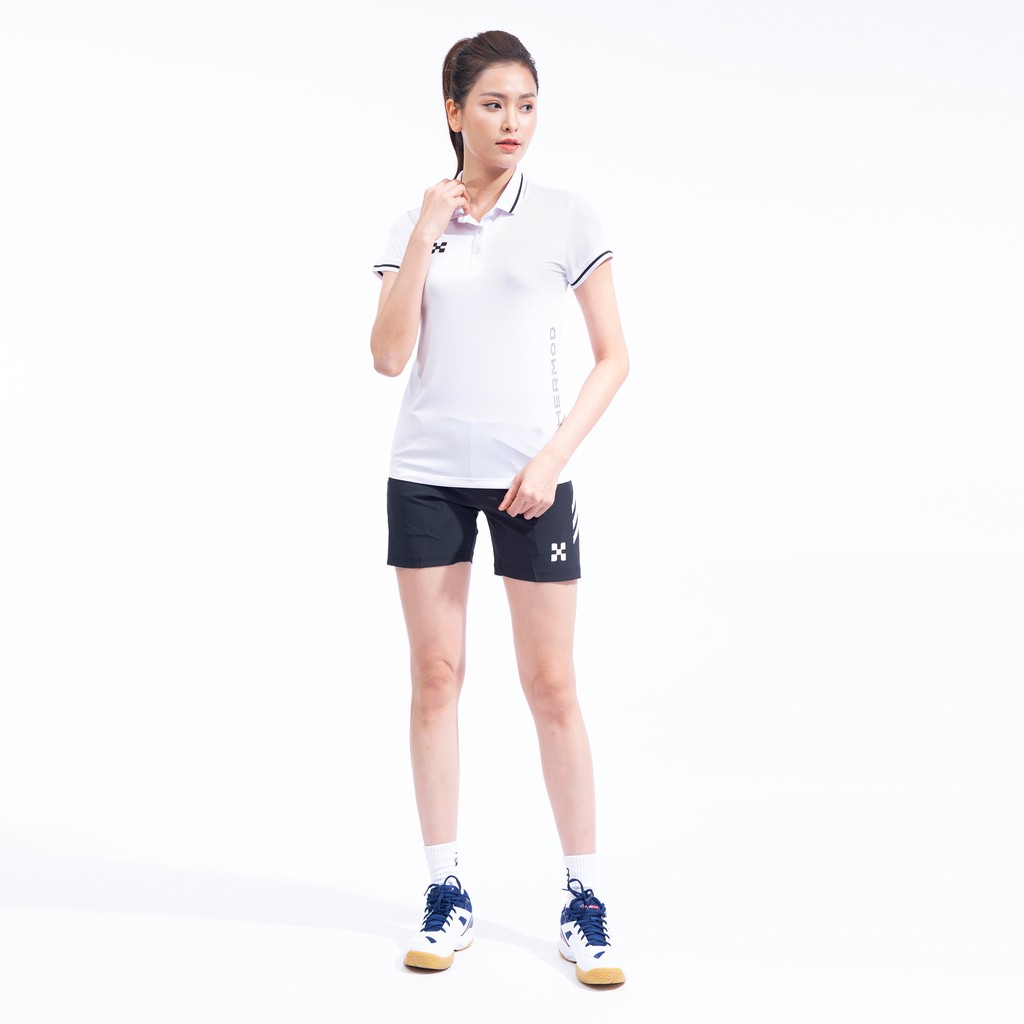 Quần Short Thể Thao Nữ HERMOD Tennis, Cầu Lông, Vải Co Dãn, Thoáng Mát S01TR