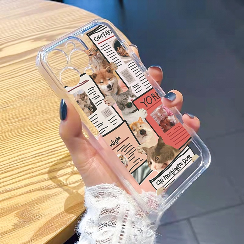 Ốp lưng iphone Ốp điện thoại Suntaiho tpu silicon hình cún shiba thích hợp cho iPhone 7 8 Plus 13 11 Pro 13 12 Pro Max XS Max X XR