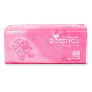 Khăn giấy lụa Bless You cao cấp 19k