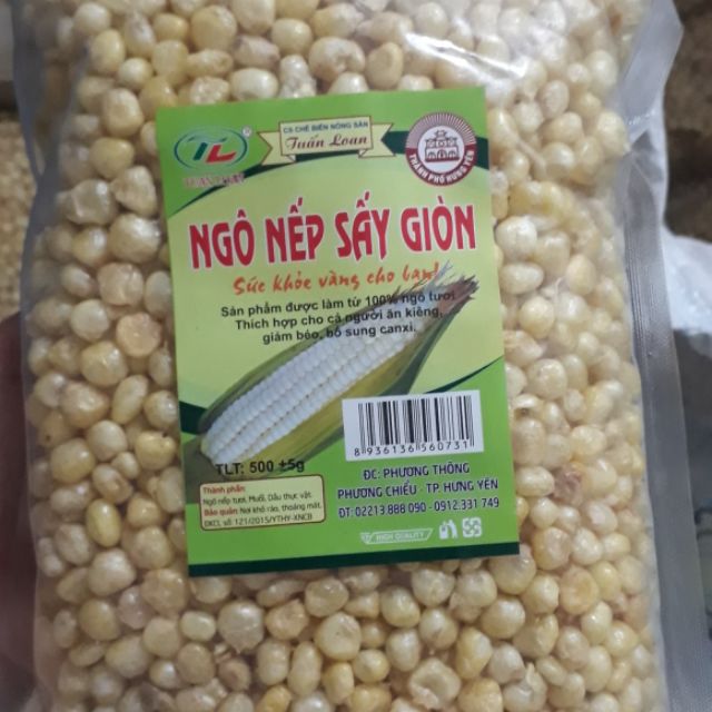 Ngô nếp sấy giòn