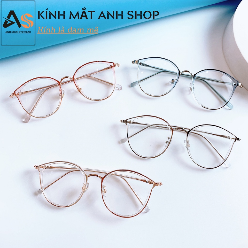 Gọng kính nữ kiểu dáng mắt mèo cao cấp thời trang nhiểu màu sắc 2053
