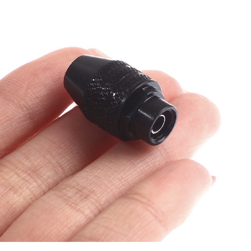 Đầu kẹp mũi khoan không cần chìa khóa M8  đa năng cho máy khoan mài khắc , dây truyền động nối dài