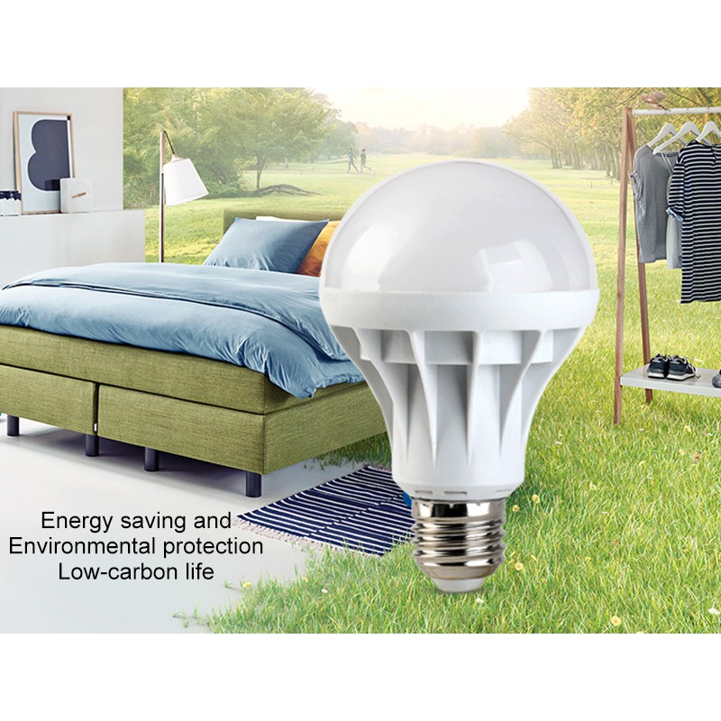 Bộ 5 Bóng Đèn LED 12W Tròn Siêu Tiết Kiệm
