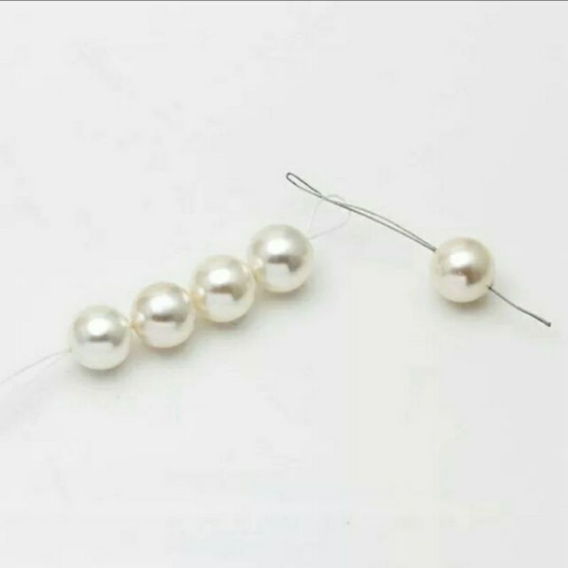 1 dây kẽm luồn hạt dùng xỏ vòng