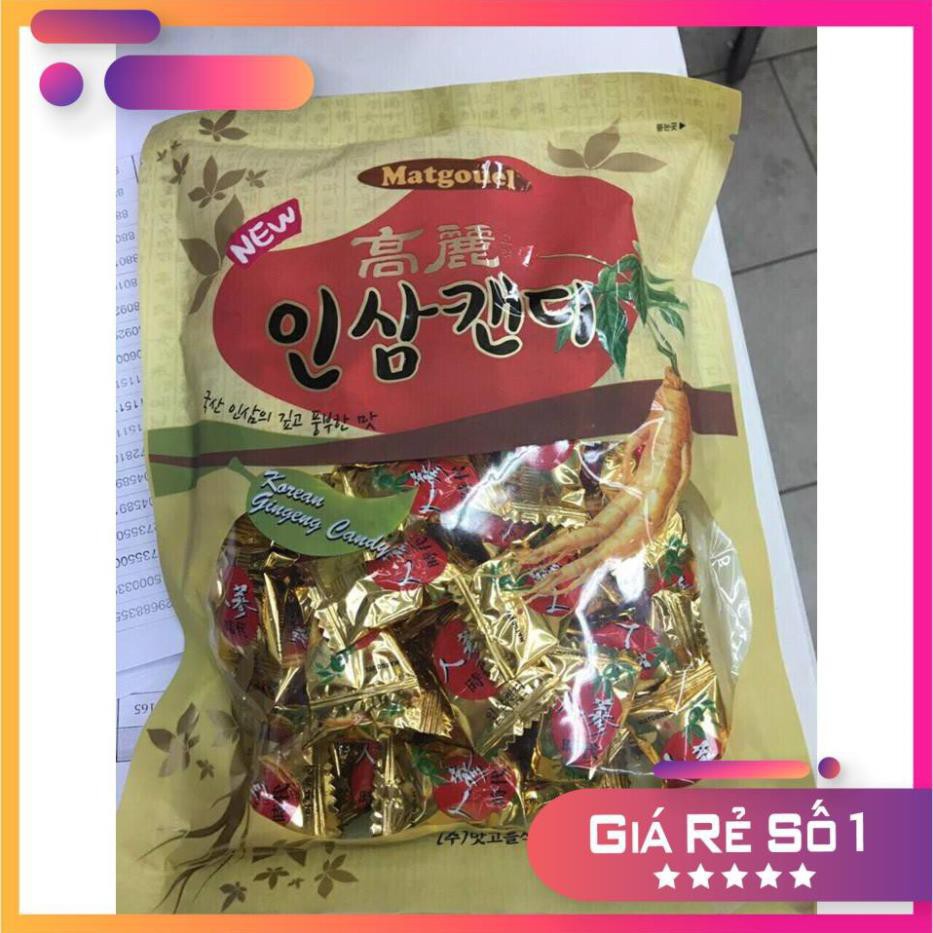 Kẹo Nhân Sâm Matgouel Hàn Quốc Gói 300g - ( Gói Vàng ) Korean Ginseng Candy