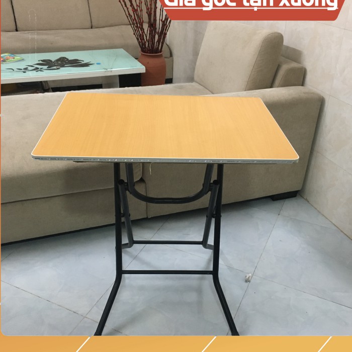 Bàn chân cao 70cm mặt 50/70cm gấp gọn | BigBuy360 - bigbuy360.vn