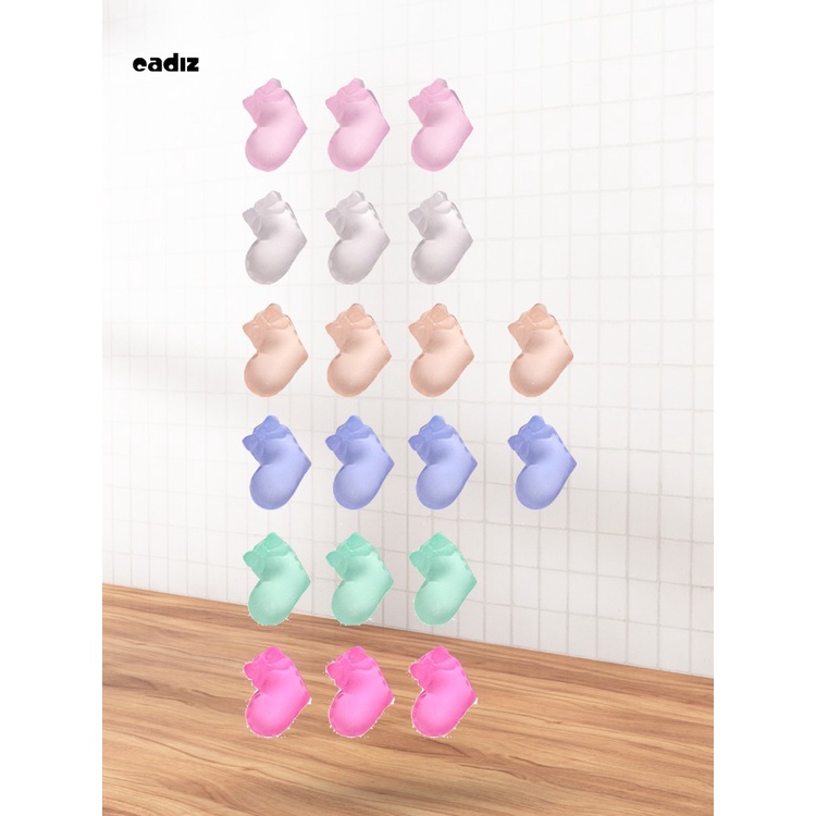 [Hàng mới về] Bộ phụ kiện trang trí móng tay màu kẹo trong suốt họa tiết hoạt hình đáng yêu