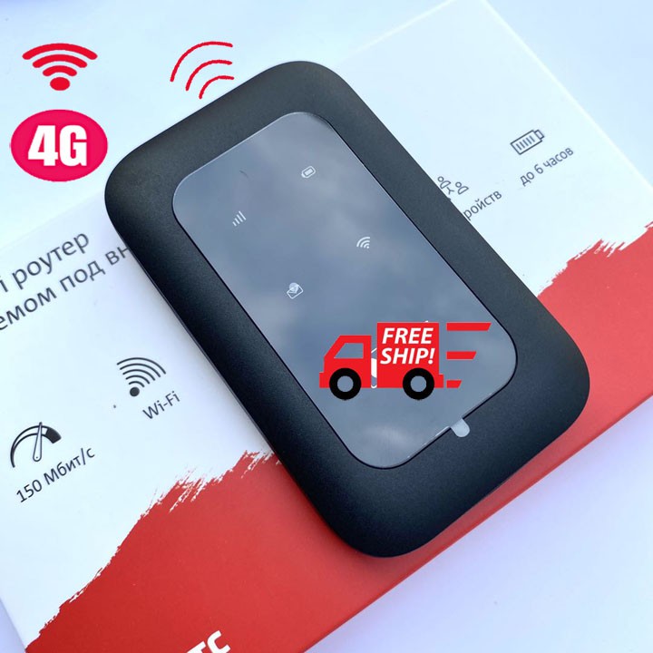 [ Mới 100%] Cục Phát Wifi 4G Đa Mạng - Lắp Sim Bật Nguồn Dùng Ngay - Pin Trâu - Sóng Khỏe