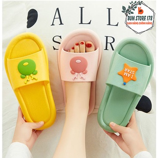 Dép mang trong nhà cute nam nữ, Dép đi trong nhà chống trơn trượt cao cấp hình thú dễ thương