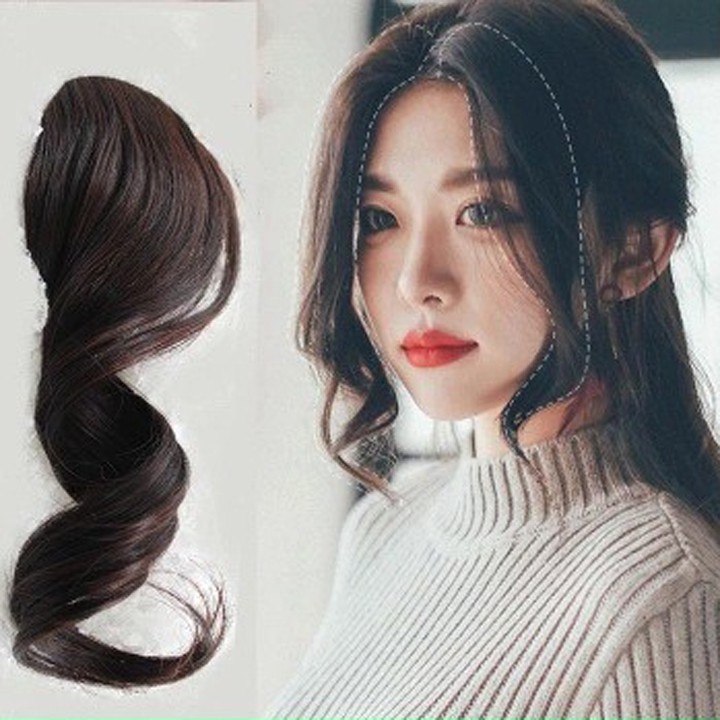 TÓC GIẢ MÁI XOĂN DÀI
