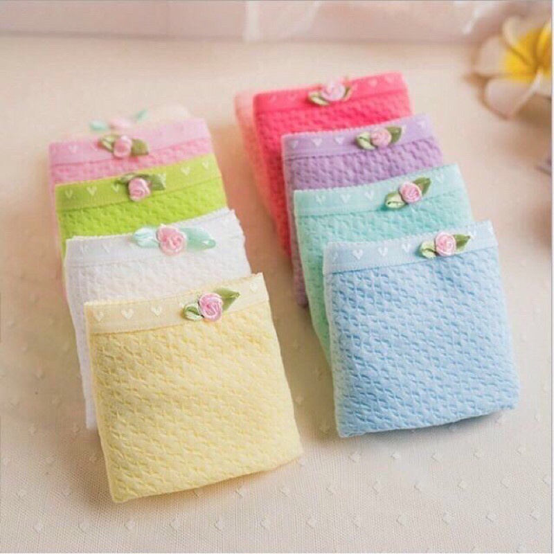 Quần lót cotton thông hơi thoáng khí - quần lót nữ sợi bông mềm êm nhẹ 805