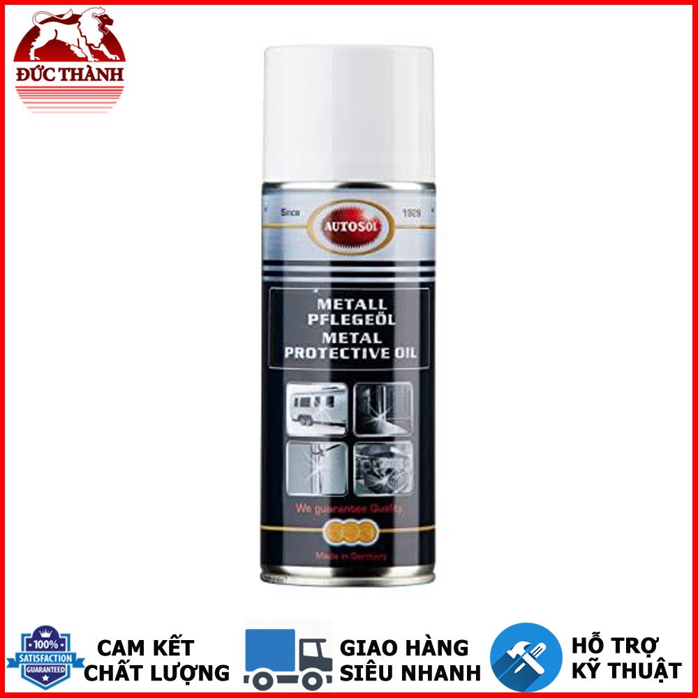 CHAI XỊT DẦU BẢO VỆ BỀ MẶT KIM LOẠI, CHỐNG BÁM VÂN TAY, CHỐNG RỈ BẢO VỆ BỀ MẶT AUTOSOL METAL PROTECTIVE OIL 1710 400ML