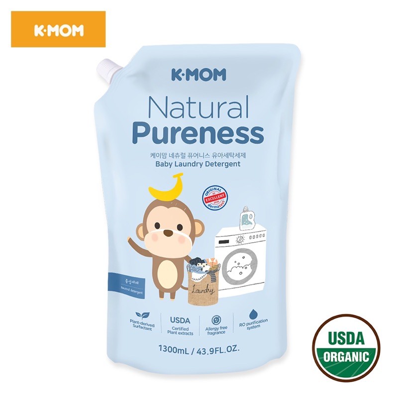 NƯỚC GIẶT SƠ SINH HỮU CƠ ORGANIC K - MOM HÀN QUỐC