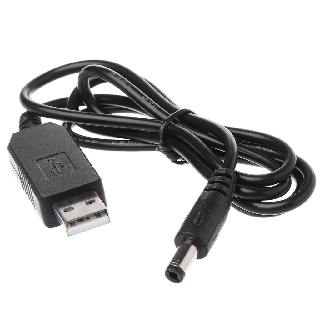 USB 5V to 8.4V Power Supply Cable For Bicycle LED Head Light 18650 Battery Pack