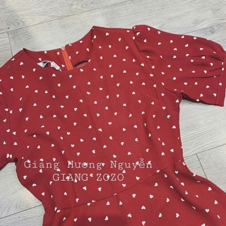 Váy tim đỏ sale size nhỏ
