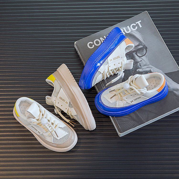 Giày Thể Thao Đế Mềm Thoáng Khí Mùa Hè Cho Bé