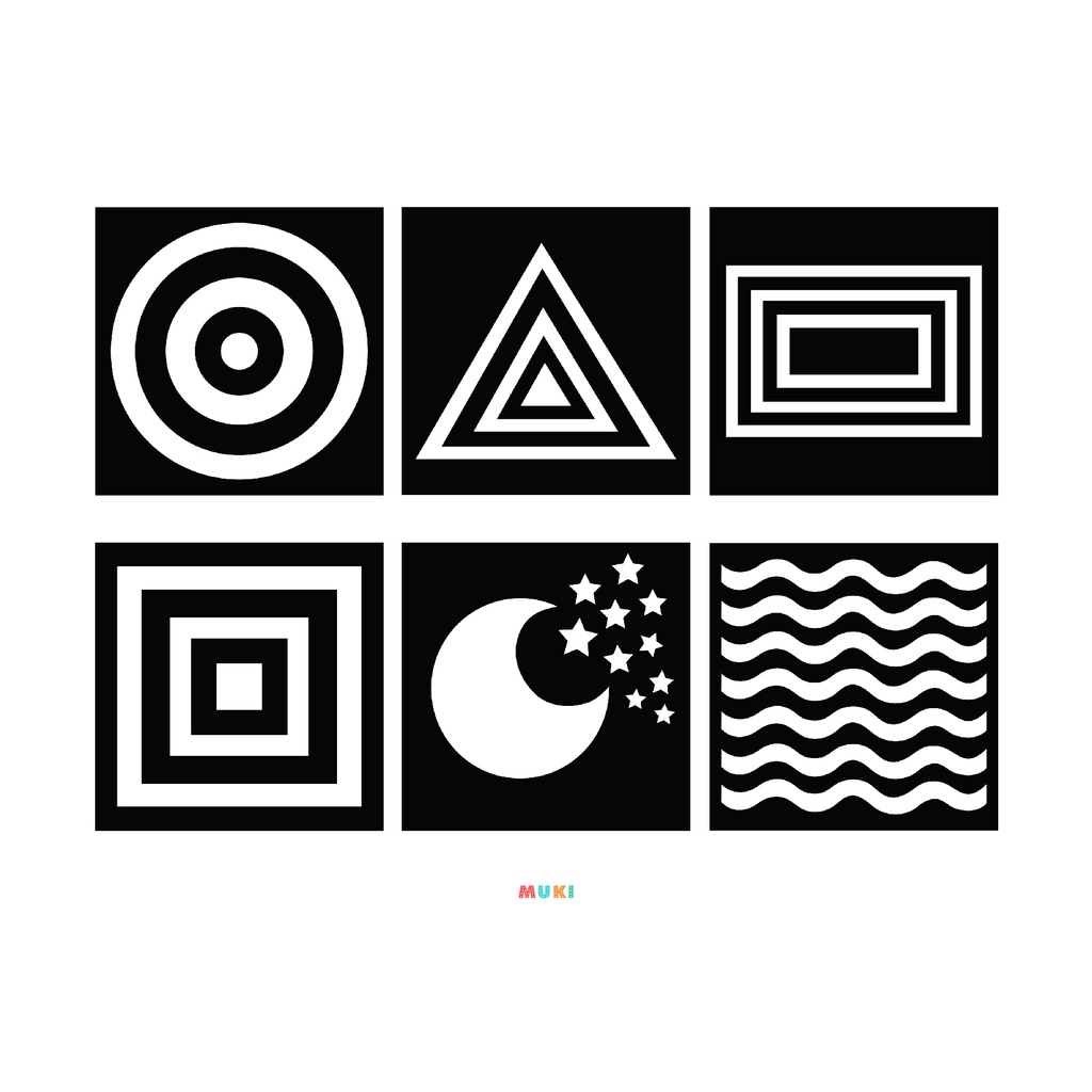 Sách Muki - Tranh Decal Kích Thích Thị Giác