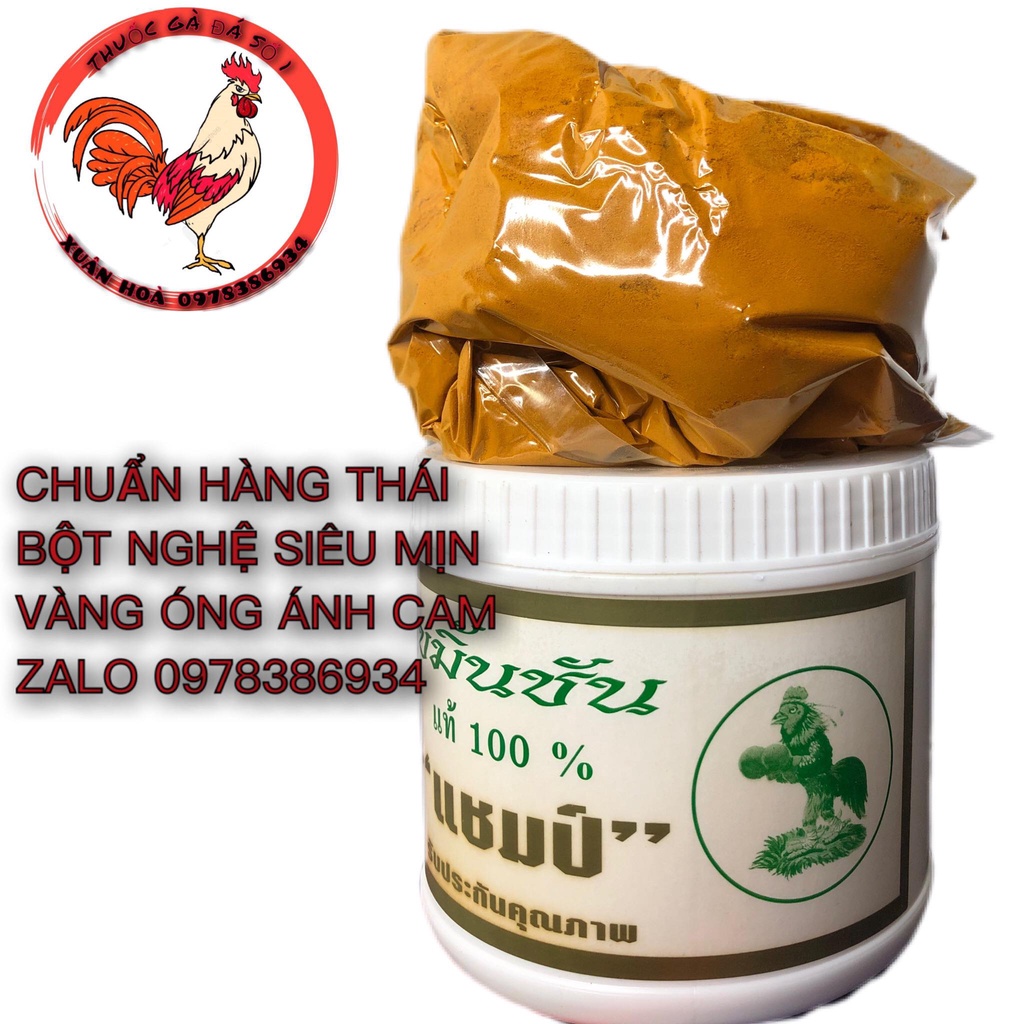 NGHỆ VÀNG GÀ ĐÁ DÀY DA RÚT MỠ tHÁI LAN