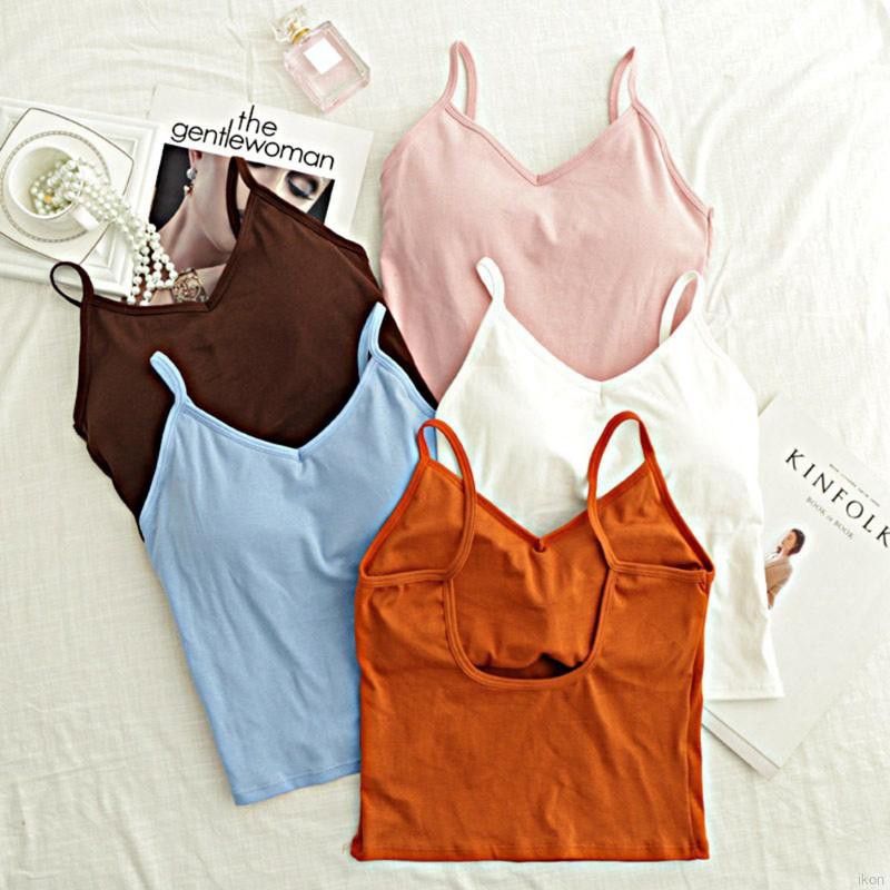 Áo Tank Top chất cotton thiết kế lưng quyến rũ