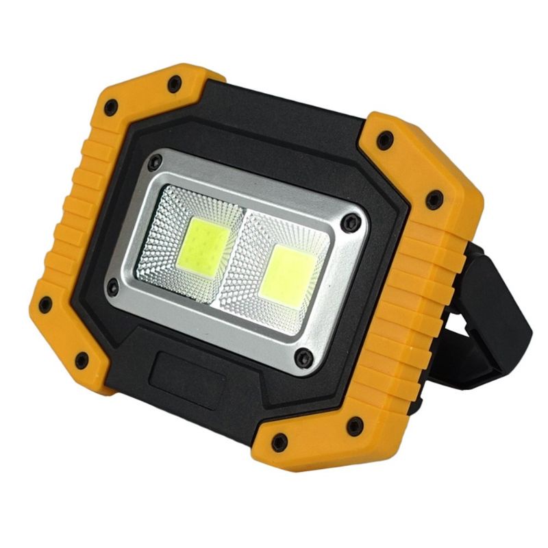 Đèn LED COB dã ngoại dùng 2 pin 18650 hay 4 pin AA