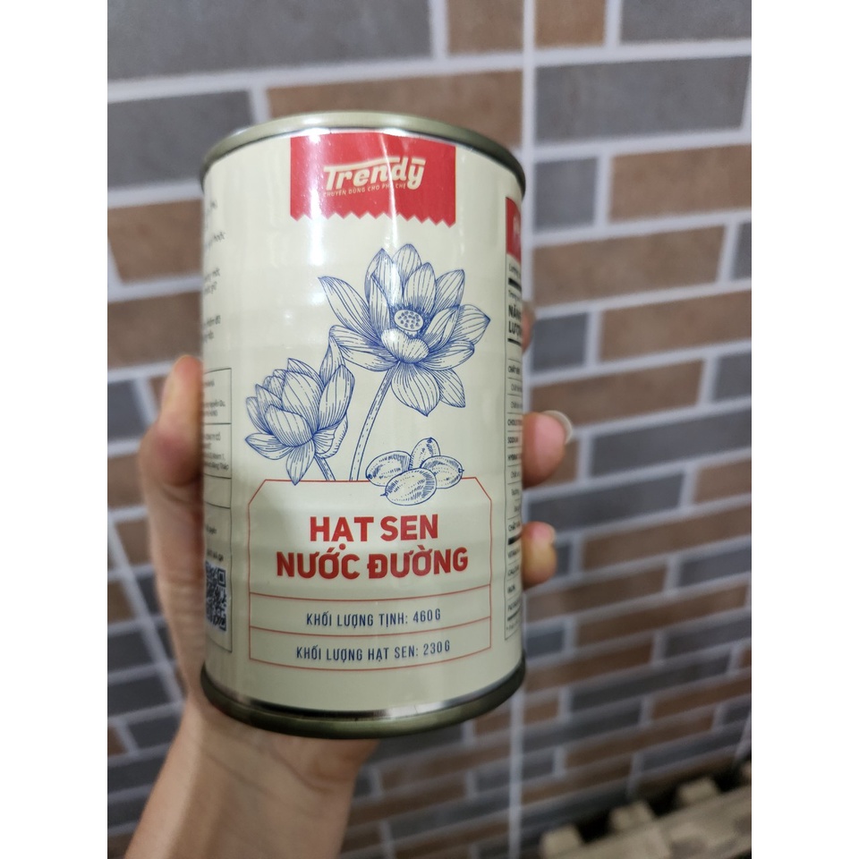 Hạt sen nước đường trendy 460G ngọt bùi