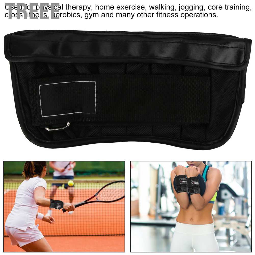 (Hàng Mới Về) Set 2 Bao Cát Quấn Cổ Tay 1 4kg Điều Chỉnh Tập Boxing