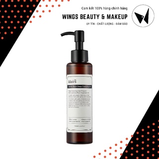Dầu tẩy trang KLAIRS Gentle Black Deep Cleansing Oil 150ml