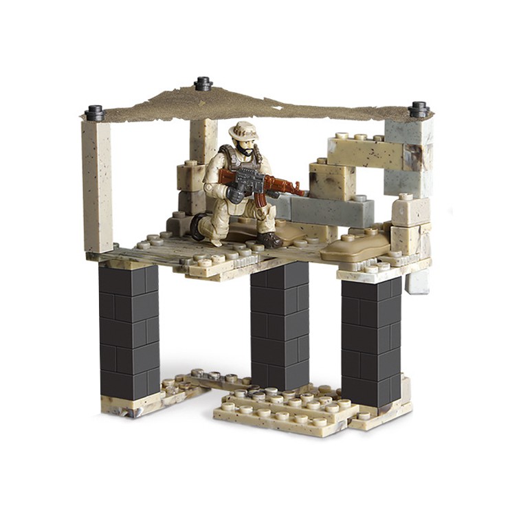 Bộ đồ chơi lắp ráp mô hình lính bắn tỉa sa mạc quân sự hiện đại Call of Duty MEGA BLOK - LEGO - COBI