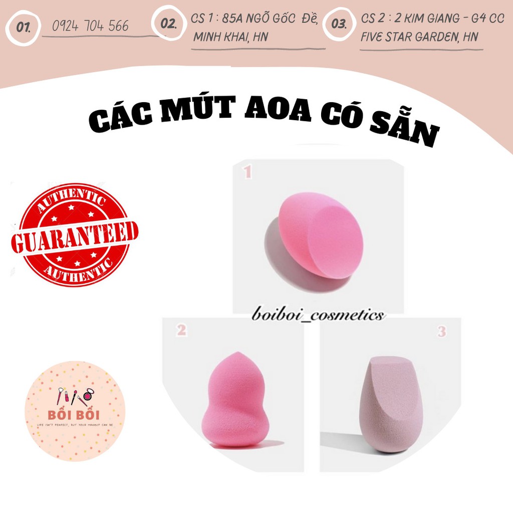 CÁC MÚT AOA CÓ SẴN