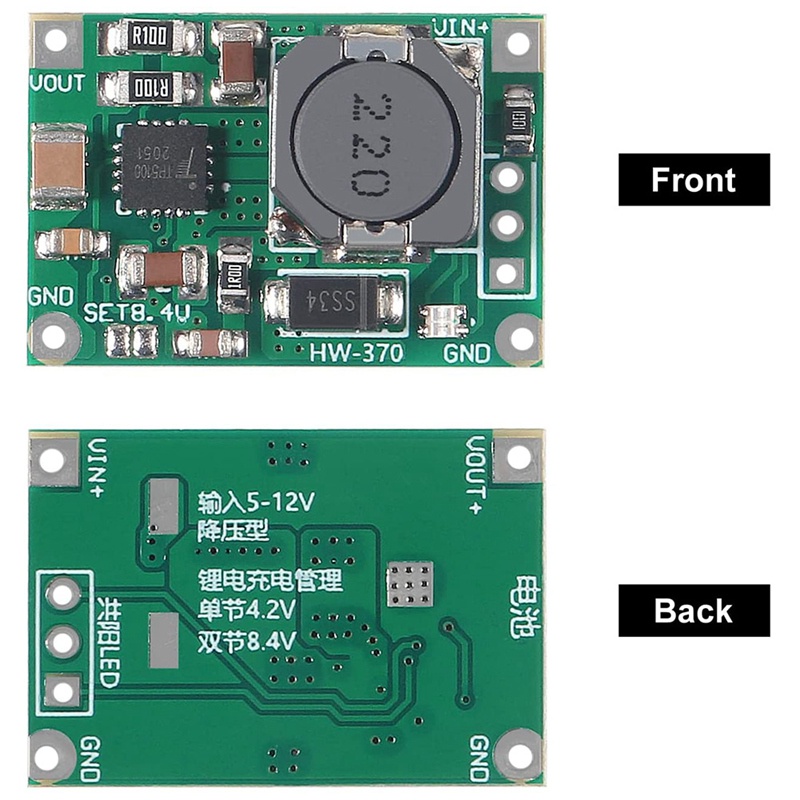 Set 6 Mô Đun Cung Cấp Nguồn Điện TP5100 4.2V 8.4V 2A Chuyên Dụng