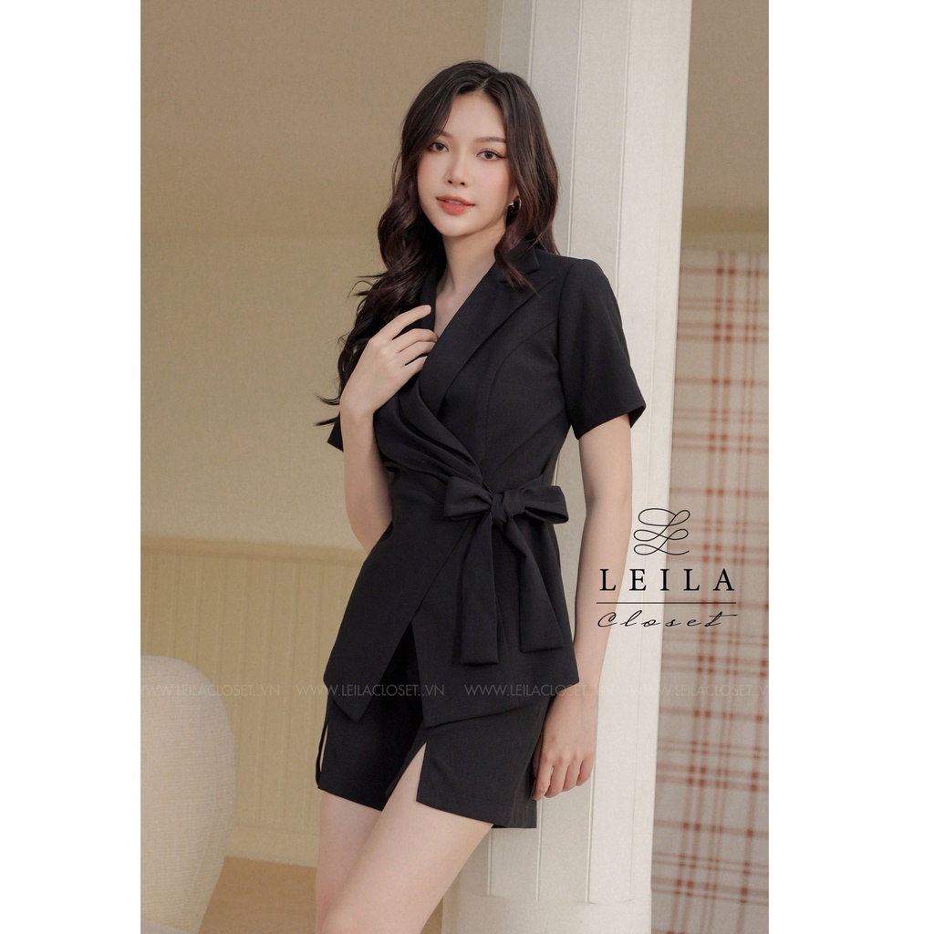 Quần short xẻ đùi Jena _ Leila Closet.