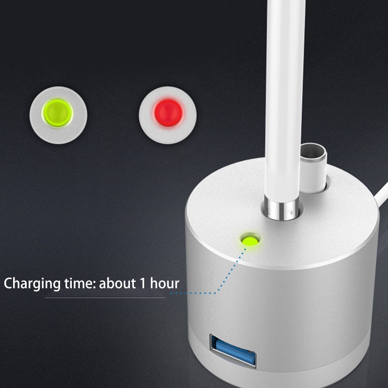 Đế Sạc Đứng Có Màn Hình LED Hiển Thị Cho Apple Pencil 1st
