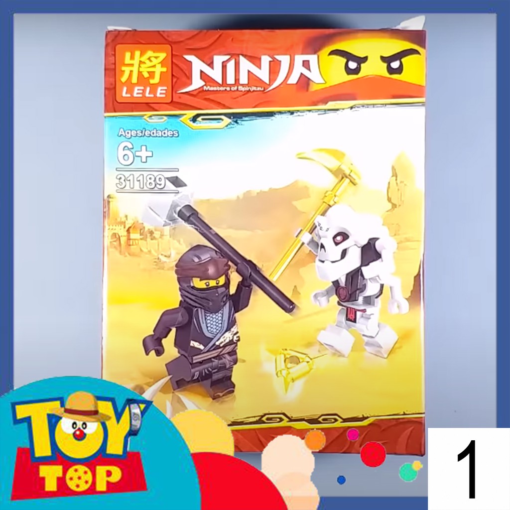 [Một mẫu lẻ] Non - lego ninjago suit legacy season 10 đại chiến - xếp hình ninja lele 31189
