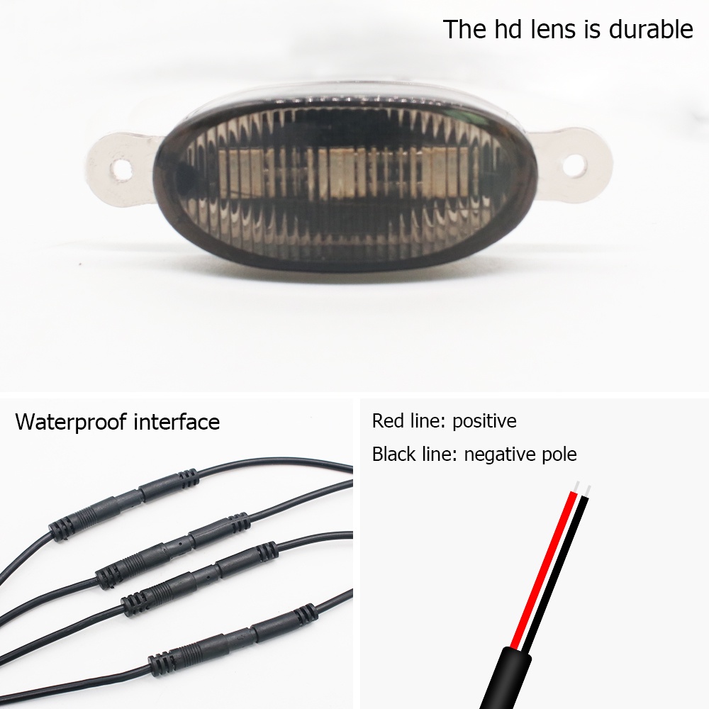 Đèn LED 7 Màu 12V Cảnh Báo Ban Ngày Gắn Lưới Tản Nhiệt Trước Xe Hơi
