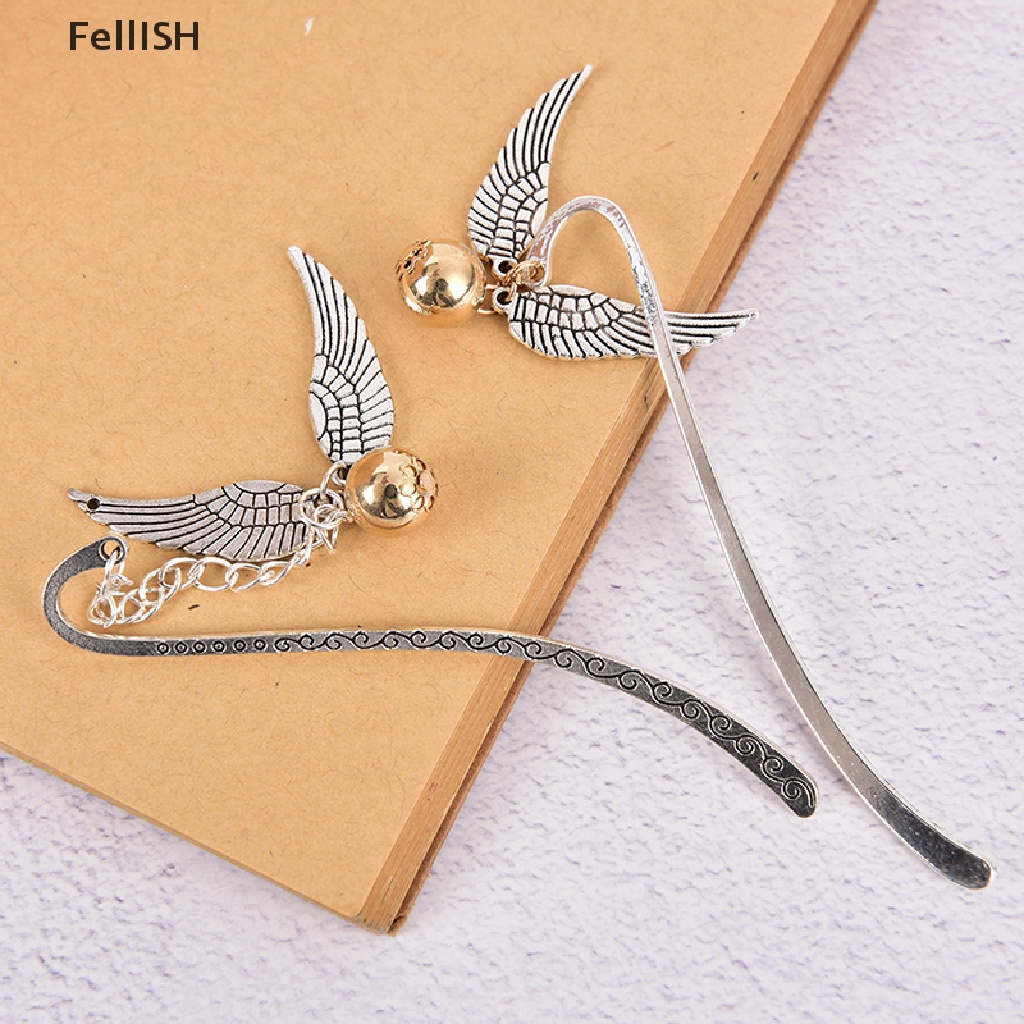 Thẻ Đánh Dấu Trang Sách Hình Harry Potter Màu Vàng 439br